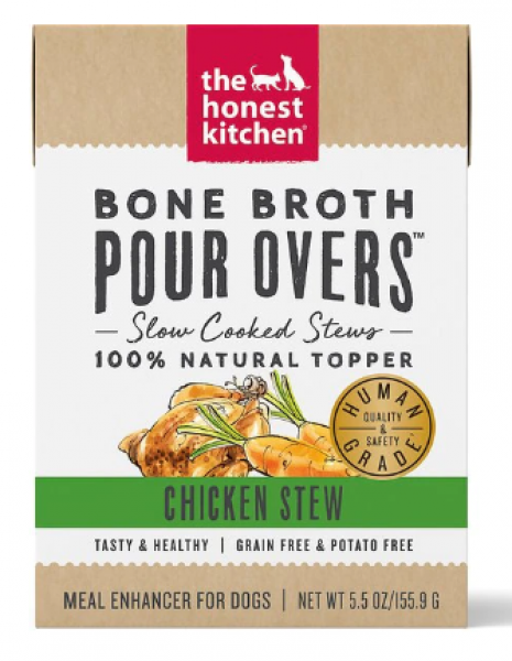 The Honest Kitchen Bone Broth Pour Over Chicken Stew 5.5 oz.