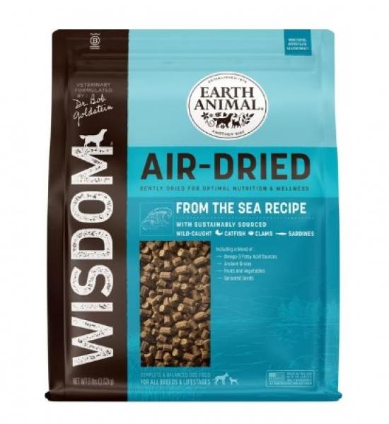 Earth Animal Dog Food Wisdom Air Dried From The Sea 8 lb