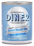 Fromm Dog Can Diner Classics Seafood Chowder Stew 12.5 oz.