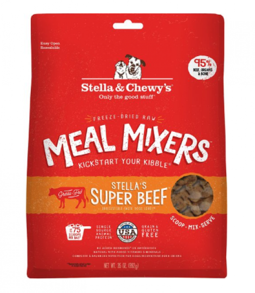 Stella & Chewy's Dog Meal Mixers Beef 35 oz.