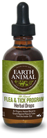 Earth Animal Flea and Tick Herbal Drops 2 oz.