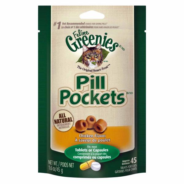 Feline Pill Pockets Chicken 1.6 oz.