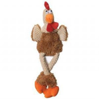 GoDog Small Skinny Brown Corduroy Rooster