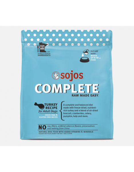 Sojos Complete Mix Turkey 1.75 lb.