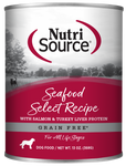 Nutrisource Dog Can Seafood Select 13 oz.