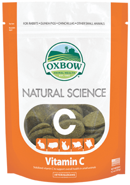 Oxbow Natural Science Vitamin C Supplement 60 ct.