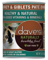 Dave's GF Cat Turkey & Giblets 12.5 oz.
