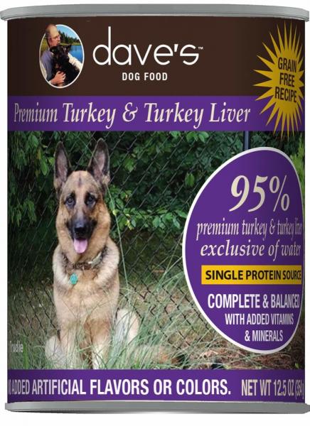 Dave's Dog 95% Turkey 13 oz.