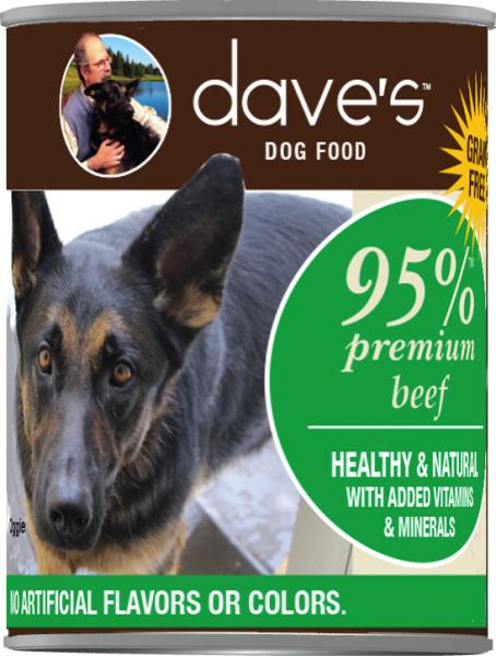 Dave's Dog 95% Beef 13 oz.