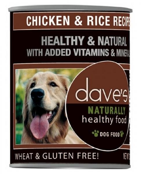 Dave's NH Dog Chicken Rice 13 oz.