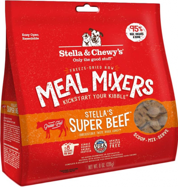 Stella & Chewy's Dog Meal Mixers Beef 18 oz.