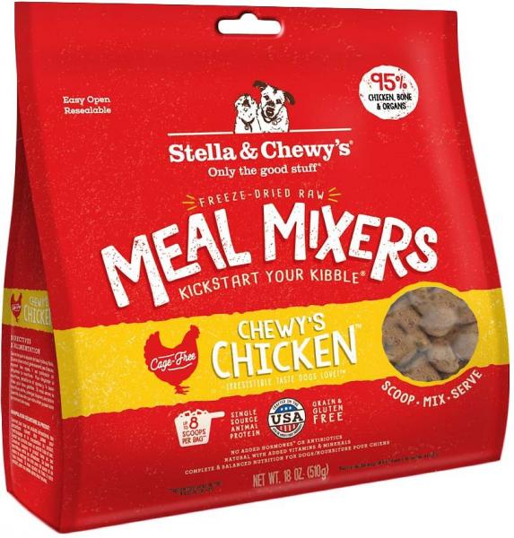 Stella & Chewy's Dog Meal Mixers Chicken 18 oz.