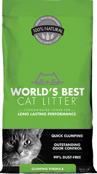 World's Best Cat Original Litter 8 lb. Green Label