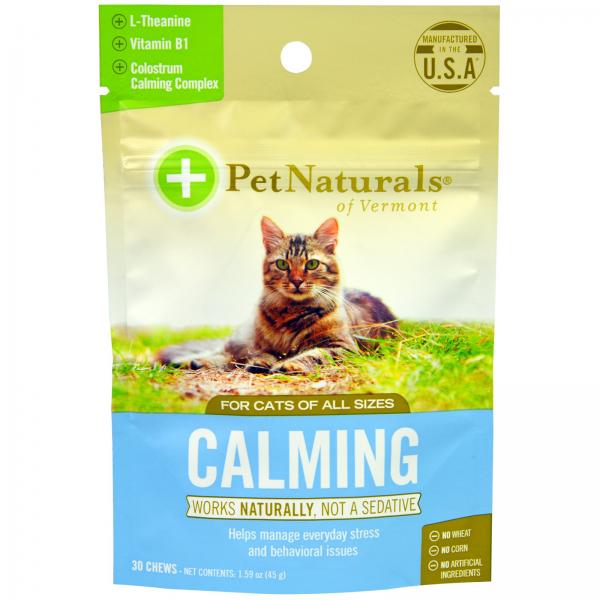 Pet Naturals Cat Calming Chew 30 ct.