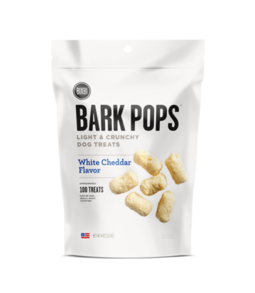 Bixbi Bark Pops White Cheddar 4 oz.